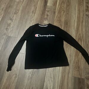 Champion Classic Black Tee